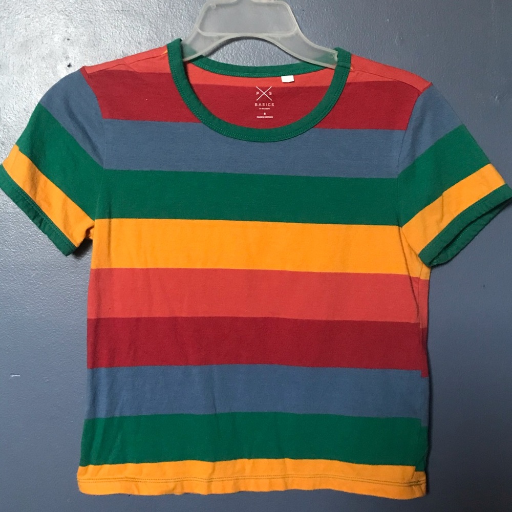 multicolored basic tee - Picture 2 of 2